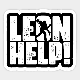 Leon Help! Sticker